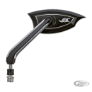 Vanquish Mirror Black&MachineCut Left