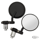 GZP Solo chrome 7/8" bar-end mirrors