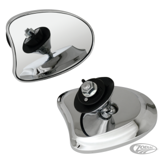 Tapered Radium Verkleidungsspiegel verstellbar für Harley FLHX 14-24