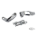 GZP Prime mirror extension kit chrome