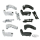 GZP Prime mirror extension kit chrome