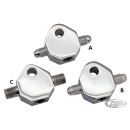 GZP Chr.Brake Tee center hole 1/8" - 27