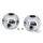 GZP Chr fr round brake tee 2x3/8-24+1x1/