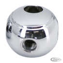GZP Chr front round brake tee 3x 1/8NPT