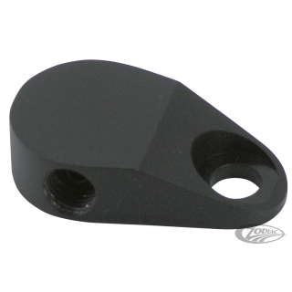 Blk.Brake Tee V-ROD 3/8"-24 UNF Convex