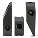 Blk.Brake Tee V-ROD 3/8"-24 UNF Convex