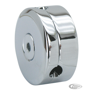 GZP Chrome brake line clamp