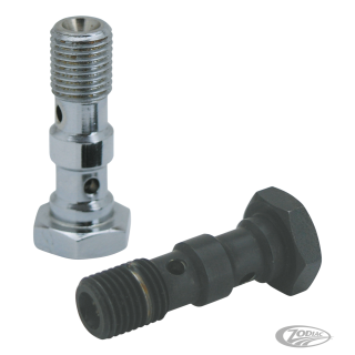 Chrome Double Banjo bolt M10x1.25