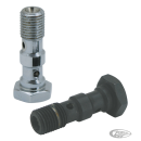 Chrome Double Banjo bolt M10x1.25