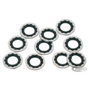 GZP 10pck banjo seal washer 10mm alu/rub