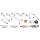 Carbon brake line 28" TUV