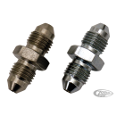 Chrome AN-3 banjo fitting 7/16" straight
