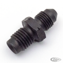 Black SS Brake line adapt. M10x1.25 3/8