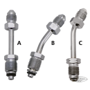 Chrome clutch line adaptor 14-16 & SE