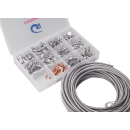 Goodridge shop kit Starter UNF chrome