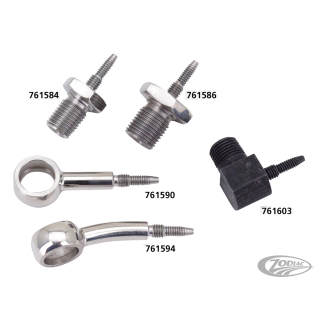 Inox Sniper 7/16-24 straight male adapte