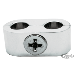 GZP Throttle cable separators chrome