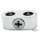 GZP Throttle cable separators chrome