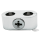 GZP Throttle cable separators chrome