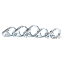 GZP Chrome plain 1" clamp Clutch cabl