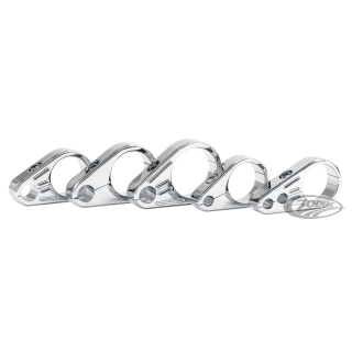 GZP Chrome plain 1-1/4" clamp Clutch cab