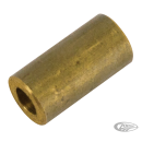 10pck Brass end 250" OD for .125" cable