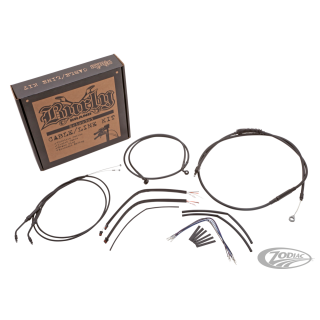 Cable kit black 12" bar XL04-06