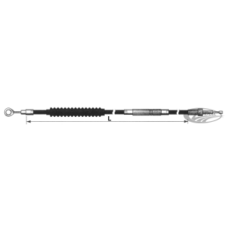 GZP ALL BLACK CLUTCH-STD + 8" OEM #38607