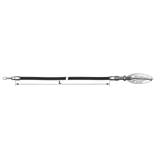 Chromite Clutch cable FLT83 L=57"