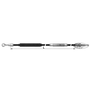 Barnett BCC clutch cable FLH08 L=80"
