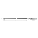 Braid ClrCtd clutch cable L=57" F*ST86