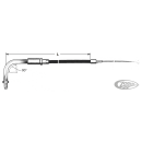 Barnett Black BT76 LN=36" 90o throttle