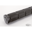 GZP Blk knurled rider footpegs ST18-up