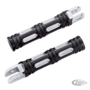 GZP Black edge cut rider footpegs