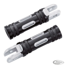 GZP Black edge cut rider footpegs