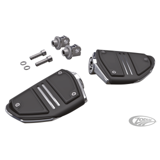 Twin Rail pegs CHROME W/STD MALE MOUNT