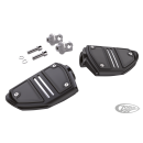 Twin Rail pegs Black W/STD MALE MOUNT