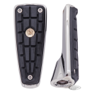 CMX FOOTPEGS CHROME W/O PEG SIDE CLEVIS