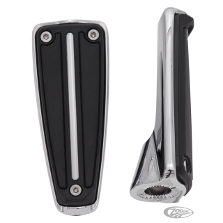 RAIL FOOTPEGS CHROME W/O PEG SIDE CLEVIS