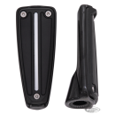 RAIL FOOTPEGS BLACK W/O PEG SIDE CLEVIS