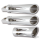 DEEP CUT FOOTPEGS, CHROME