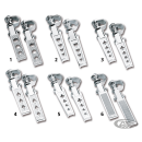 GZP Folding custom pegs W/clamp Holly
