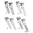 GZP Folding custom pegs W/clamp diamo