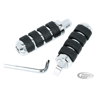 GZP ISO passenger pegs steel inserts & w