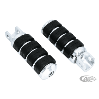 GZP ISO rider pegs, steel insert & wrenc