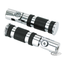 GZP Chrome folding billet passenger peg