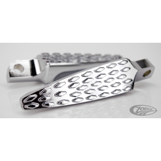 GZP Argyle 45dgr footpegs Chrome