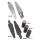 GZP Argyle toe peg Gloss black/raw cut