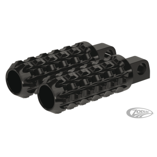 RSD footpegs billet traction black