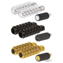 RSD toe peg billet traction chrome